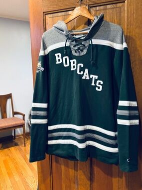 CHAMPION OHIO UNIVERSITY BOBCATS Hockey Style Hoodie